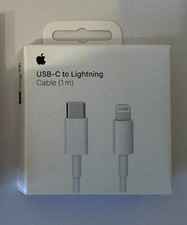 CABLE APPLE USB-C TO LIGHTNING  1M CHARGEUR ORIGINAL MM0A3ZM/A NEUF - Scellé