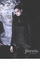 PUBLICITE ADVERTISING  2012   JEAN CLAUDE JITROIS haute couture du cuir