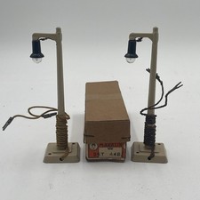 Marklin 2ST-448 Model Street Light Lamp Posts Vintage train trix express