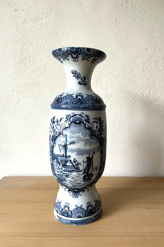 Vase faience delft - faience,