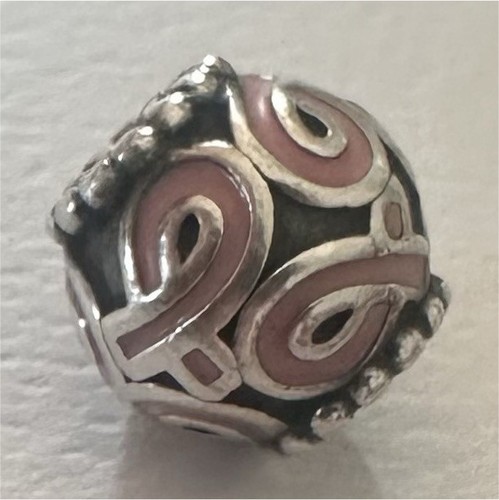Breloque ronde pandora métal - ,