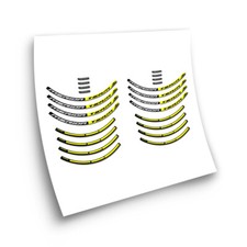 AUTOCOLLANTS JANTES STAR SAM® Merida Team ADHÉSIFS VTT 27,5" STICKERS