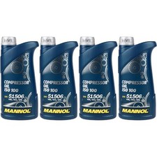 4X1 Litre Huile De Compresseur