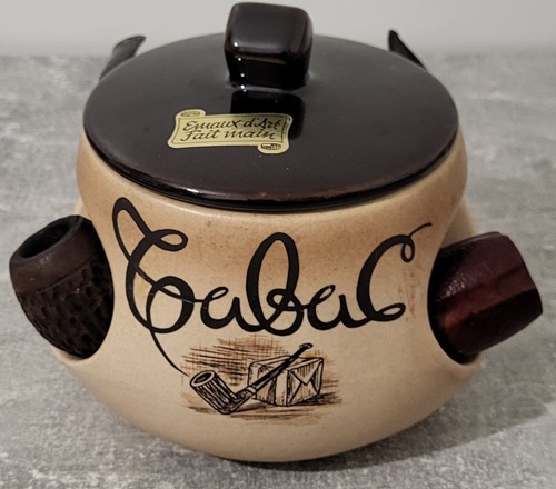 Pot tabac porte pipe - tabac,