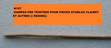 COPIES RESINE POUR FIGURINES STARLUX  CLAIRET ET AUTRES HAMPE TEINTEE BOIS