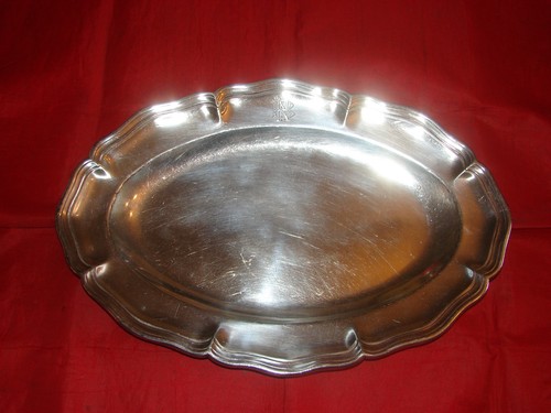 Ancien plat ovale - plat, modele
