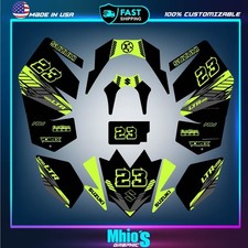 Suzuki LTR 450 ATV stickers