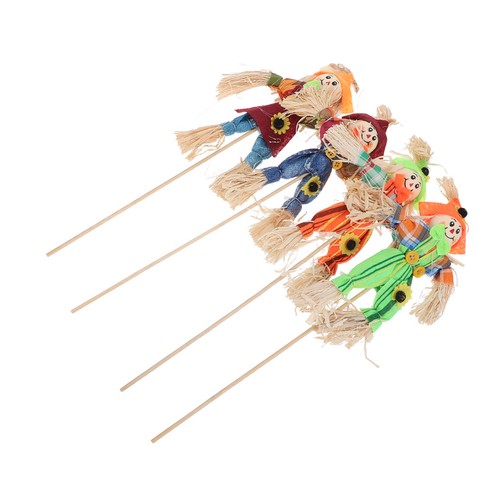 4pcs halloween épouvantail - 4pcs,