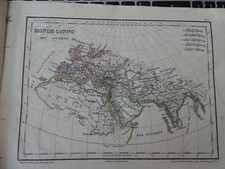World Map Known to the Ancients by Late 1822