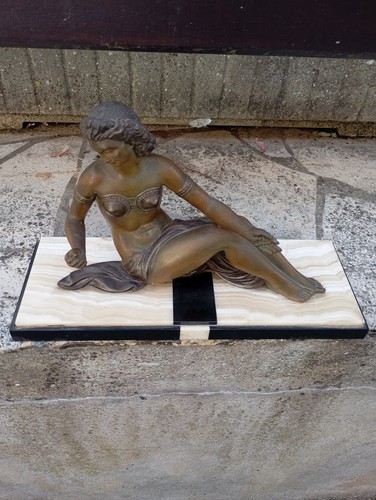 Sculpture statuette art déco - statuette,