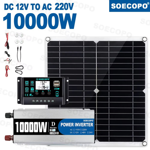 Système solaire 10000w kit - système,