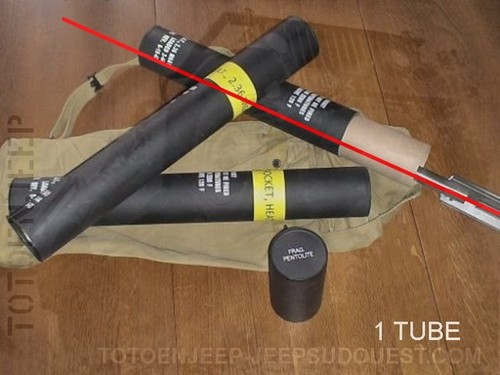 Tube vide roquette - 1, rocket