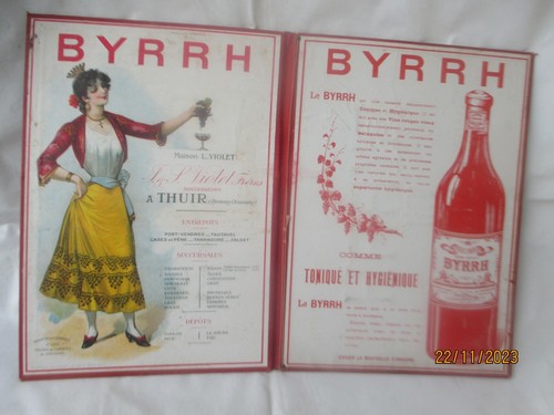 Byrrh porte menu - ,