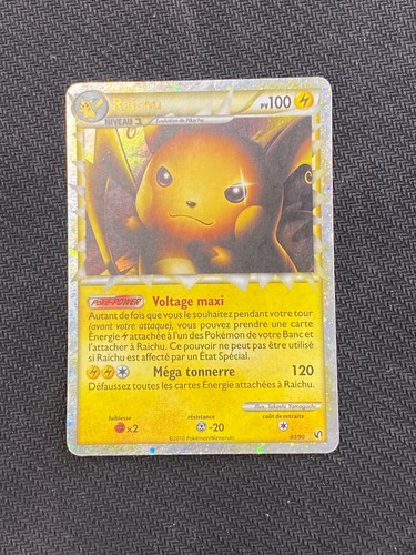 Carte pokémon raichu - carte, 83/90