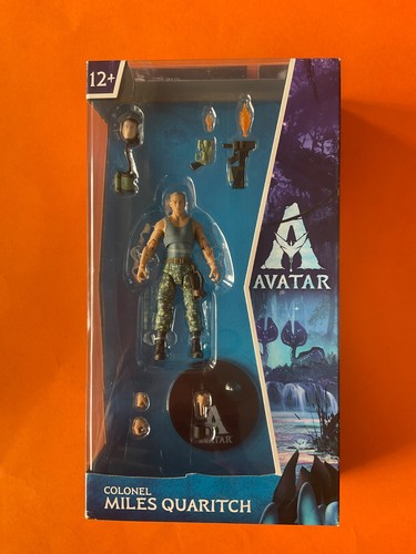 Avatar figurine colonel miles - figurine,