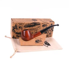 Pipe à tabac neuve à la main Mr. Brog n° 35 Corsar Teck Pear Wood Pipe