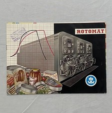 Vintage Mittelhäuser & Walter Hamburg Rotomat brochure