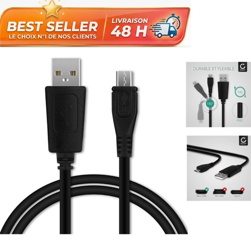 Câble usb micro m - usb,