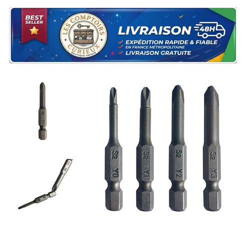 Embouts tournevis tri - embouts,