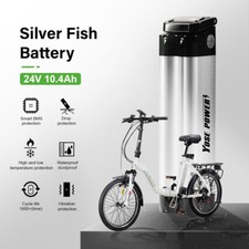 24V10.4Ah Batterie de Vélo Electrique SANS Chargeur Pour 250W/350W Moteur
