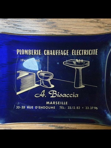 Cendrier publicitaire ancien