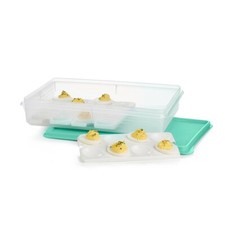 Tupperware - Snack Stor Large with Egg Inserts.