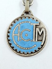 KEYCHAIN - Augis - ACTM - TRAILERS and SEMI-TRAILERS Trucks - ENAMELLED METAL