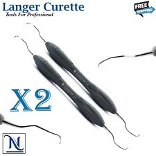 Langer 1-2 Curette Universal Periodontal Scaler Silicone Coated Hand Instruments