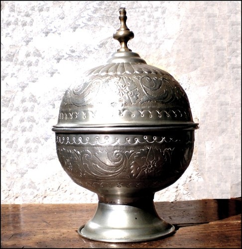 Boite metal plaqué - boite,