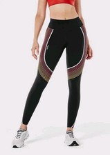 Fanka  SpeedLine Leggings Black Orange white red Size M Medium