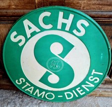 Sachs Motorcycle, Engine - Original Tin Sign Advertising Sheet