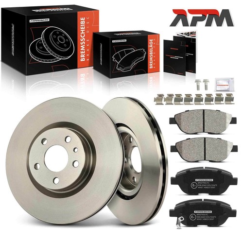 Disques frein plaquettes avant - disques,