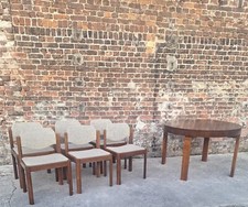 Table et ses 6 chaises vintage
