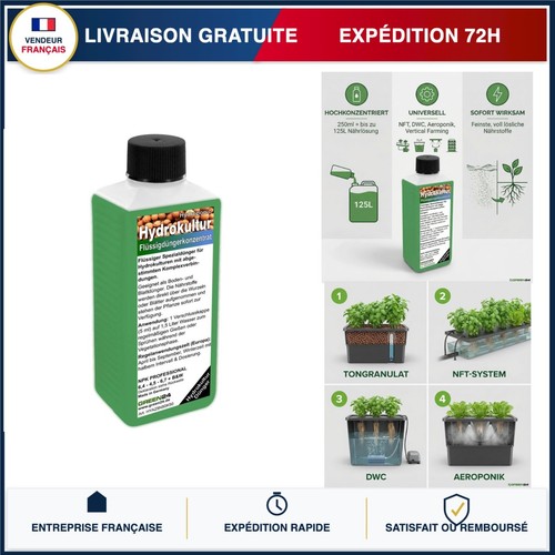 Green24 engrais hydroponique - engrais,