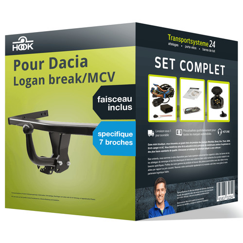 Attelage pour dacia - pour,