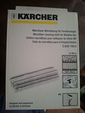 Lot De 2 Microfibre Pour Nettoyeur Vitres Karcher