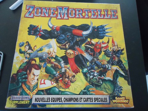 Boîte vide blood bowl - bowl, zone