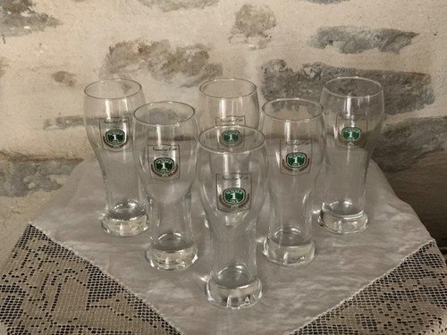 Lot verres à bière - 6,
