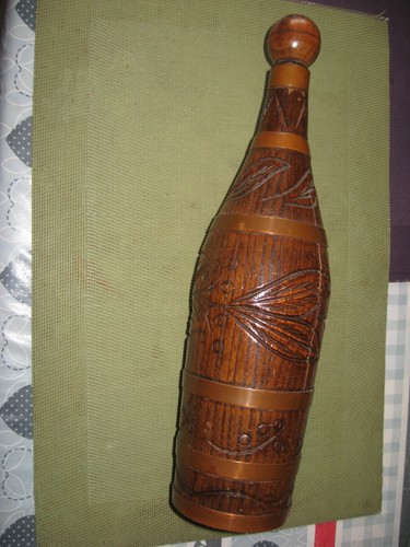 Bouteille cidre bois - bouteille,