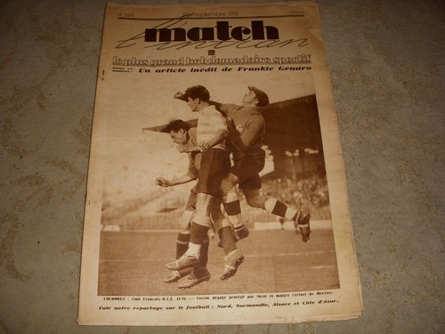 Match intran 264 1931 - match,