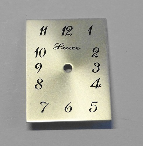 Cadran montre gris plat - gris,