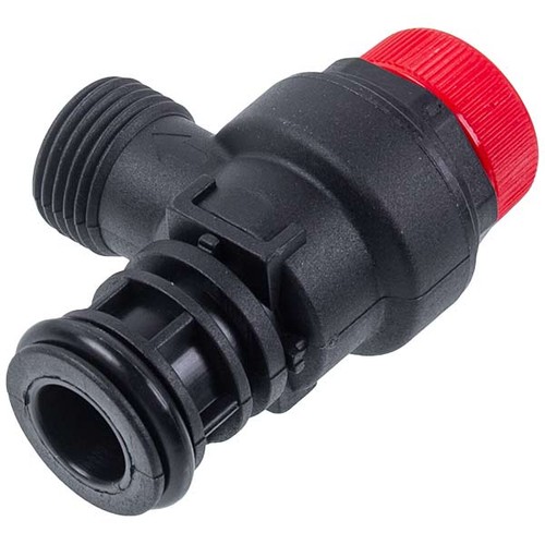 Safety valve bar for gas - for,