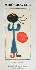 Joan Miro affiche en