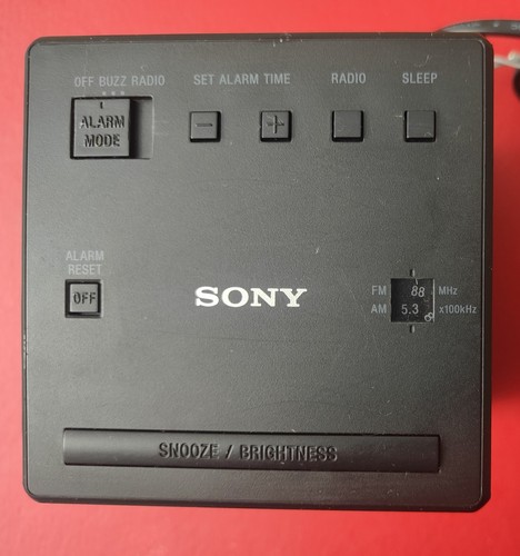 Radio réveil sony - réveil,