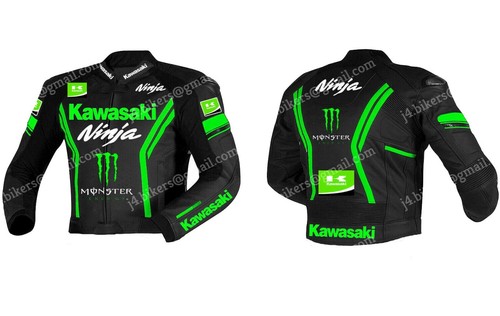 Kawasaki veste cuir de - veste,