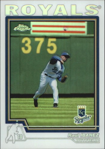 2004 topps chrome - chrome, refractors