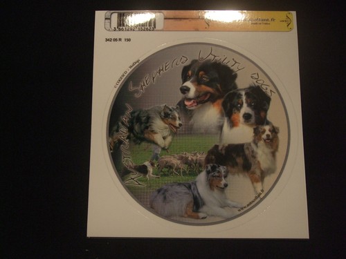 Autocollant motif chien - autocollant,