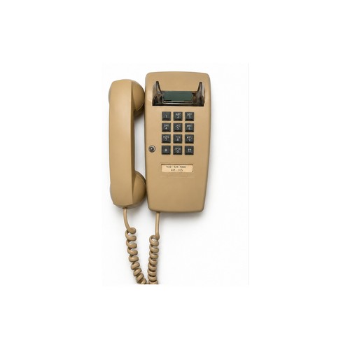 Vintage cortelco beige wall - cortelco,