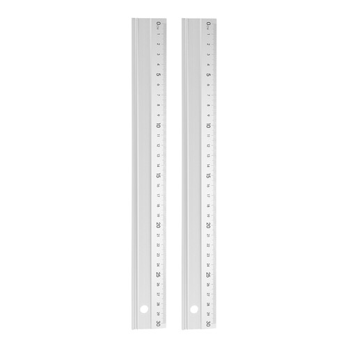 Règles alu 30cm - pour, mesure