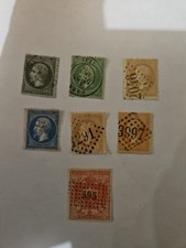 Lot 7 Timbres Empire Napoléon